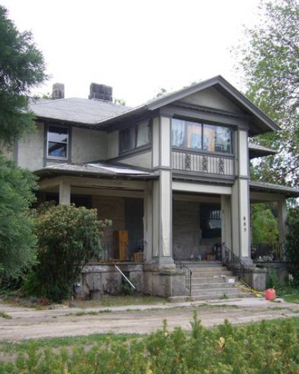 creepy houses: Chop Chop house Boise, Idaho